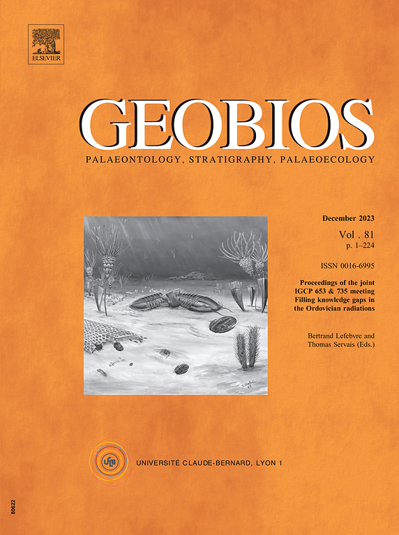 Go to journal home page - Geobios
