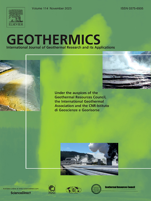 Go to journal home page - Geothermics