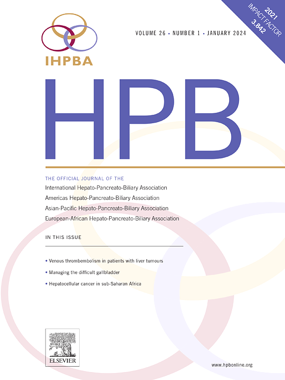 Go to journal home page - HPB