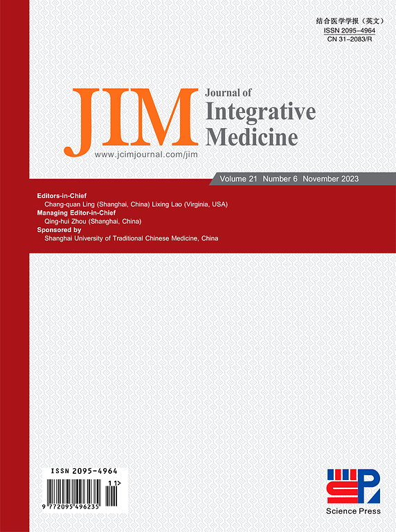 Go to journal home page - Journal of Integrative Medicine